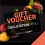 E-Gift voucher - Degustation Menu - Food & Wine