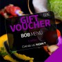 E-Gift voucher - Bob Menu (no alcohol)