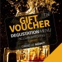 E-Gift voucher - Degustation Menu - Belgian Matching