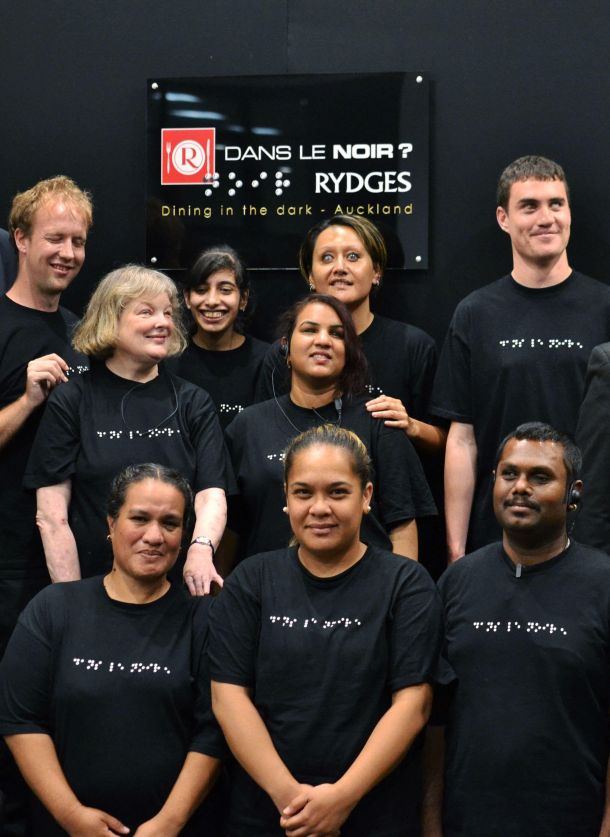 The guides team at Dans le Noir ? Rydges Auckland