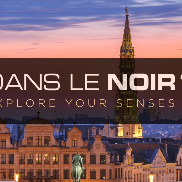 4 REASONS TO TRY DANS LE NOIR ? BRUSSELS EXPERIENCE